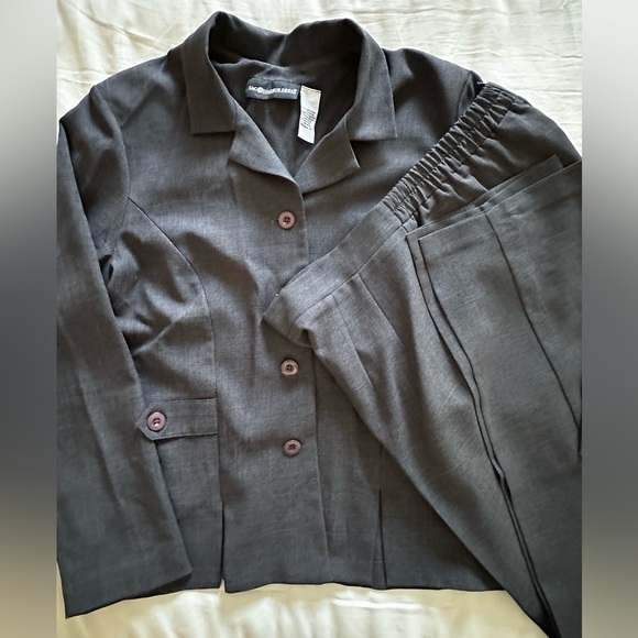 Sag Harbor Vintage Jackets & Blazers - Vintage Sag Harbor Women Blazer and Pant Set Size 14